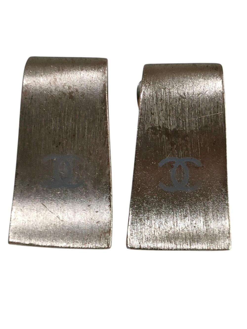 Chanel Cc Logo Clip-On Earrings #343185C43B